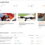 dashboard grantový portál grantupME